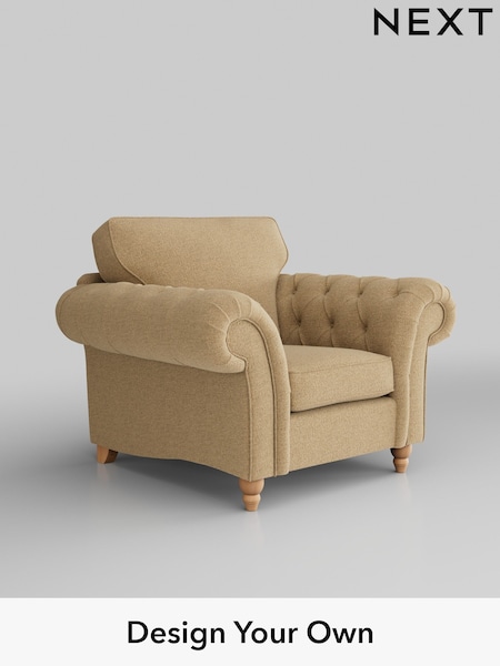 Chunky Chenille/Mid Camel Brown Gosford Highback Ii Deep Sit (B37241) | £1,075