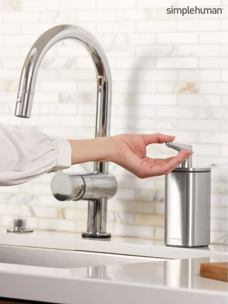 simplehuman Brushed Steel Pulse Soap Pump 295ml (B37926) | £40
