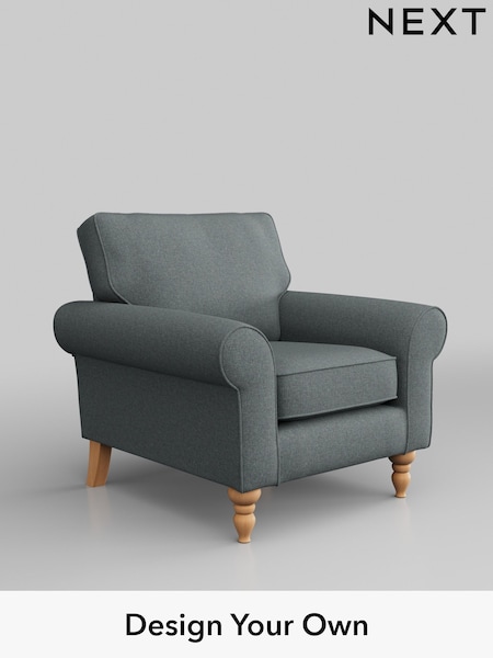 Tweedy Blend Easy Clean/Mid Slate Teal Green Mallory (B38026) | £525