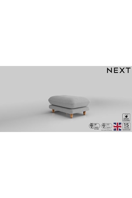 Tweedy Blend Easy Clean/Light Silver Grey Odella (B38083) | £375
