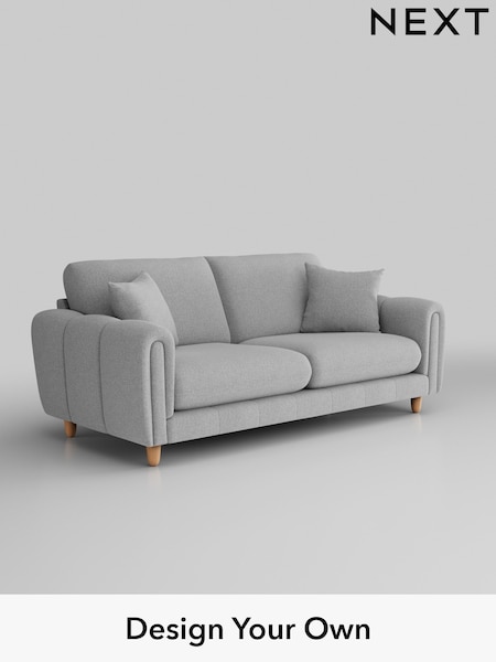 Tweedy Blend Easy Clean/Light Silver Grey Odella (B38083) | £1,275