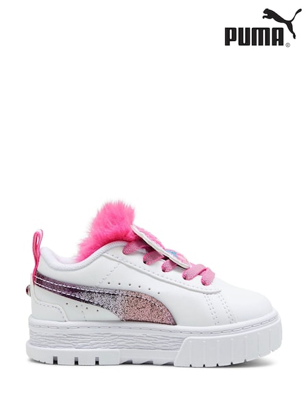 Puma White PUMA x TROLLS Mayze Baby Girl Sneakers (B38156) | £50
