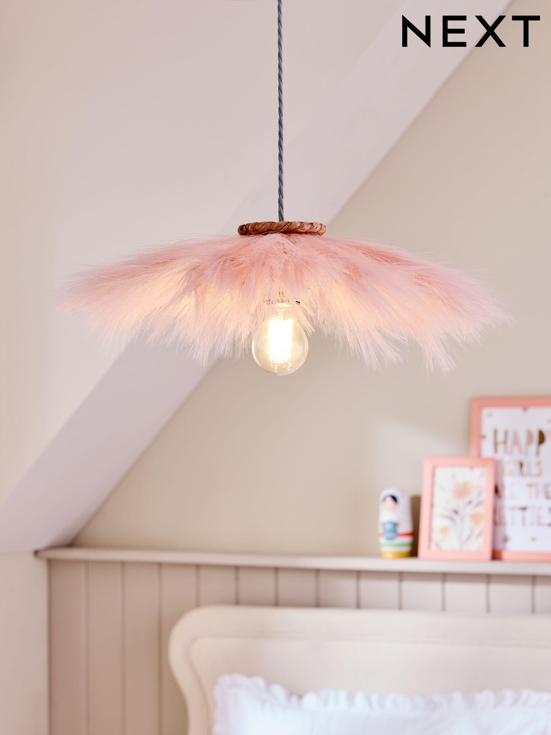 Pink light fitting discount
