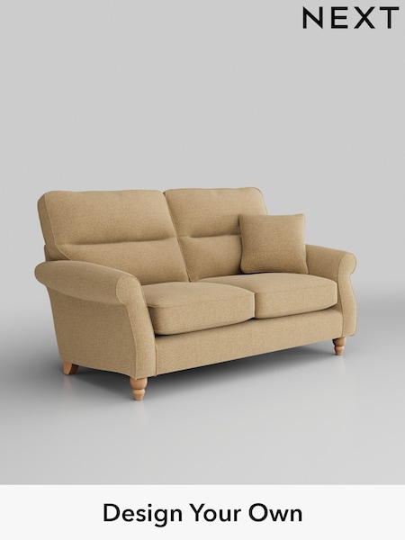 Chunky Chenille/Mid Camel Brown Ashford Highback (B38691) | £1,325