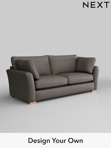 Turin Leather/French Grey Heath Highback Leather (B39005) | £2,150