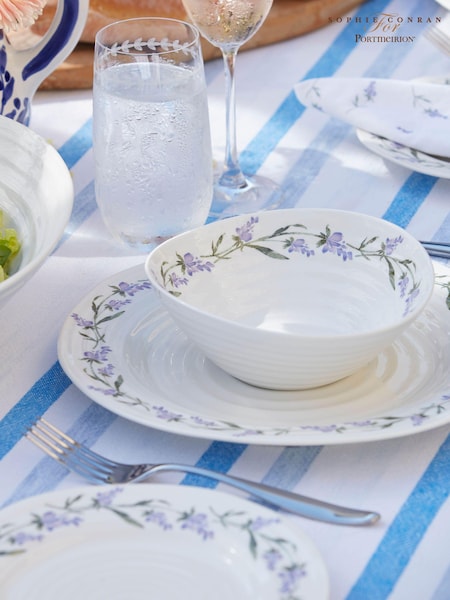 Sophie Conran White Lavandula Dinner Set 12 Piece (B39083) | £197