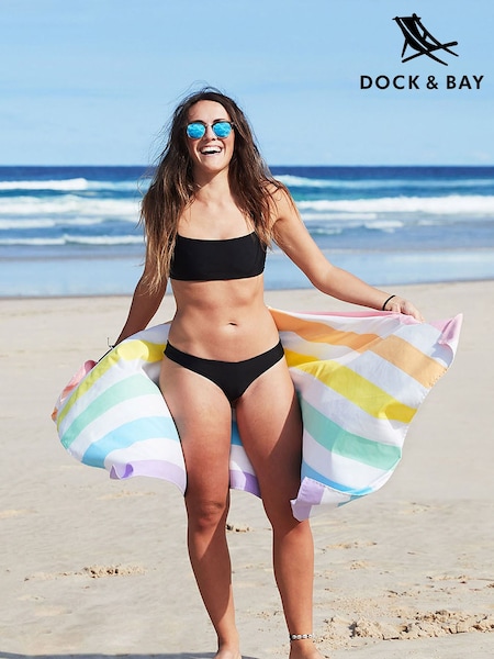 Dock & Bay Unicorn Waves Quick Dry Beach Towel (B39263) | £28 - £32