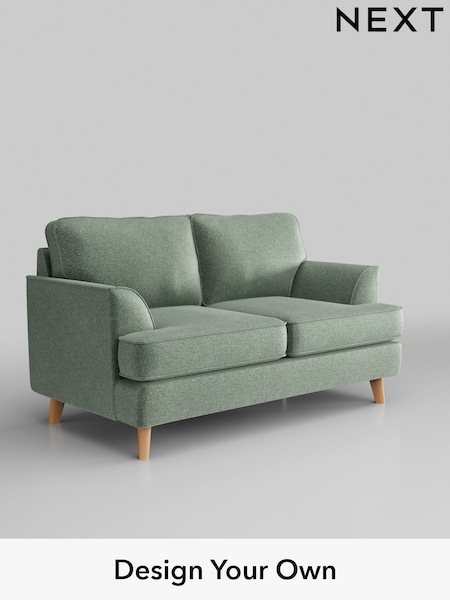 Plush Chenille/Mid Slate Teal Green Peyton (B39495) | £875