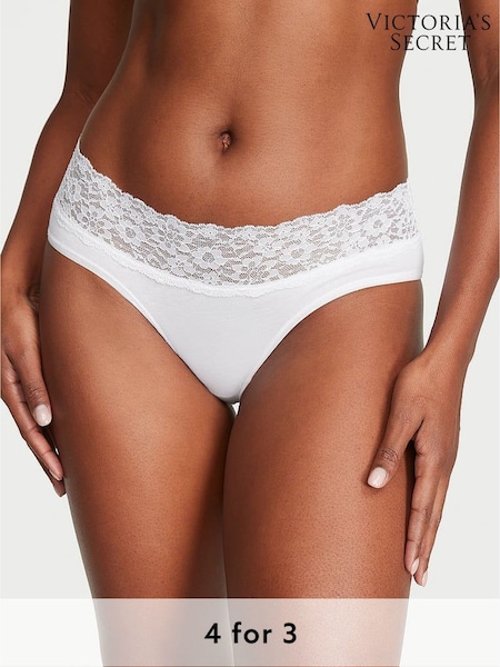 Victoria's Secret White Knickers (B39618) | £9