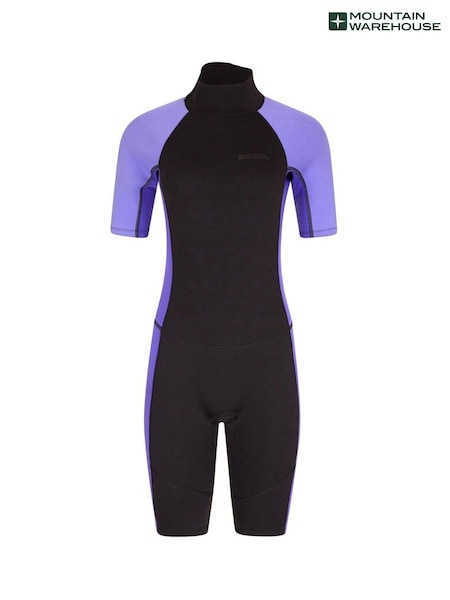 Mountain Warehouse Purple Womens Shorty Neoprene Wetsuit (B39830) | £70