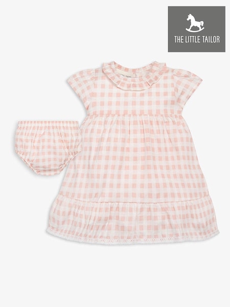 The Little Tailor Baby 100% Cotton Dress And Bloomer Set (B39859) | £29