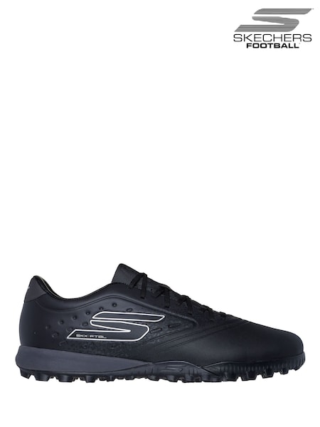 Skechers Silver/Black Razor Gold Turf Football Boots (B40183) | £90