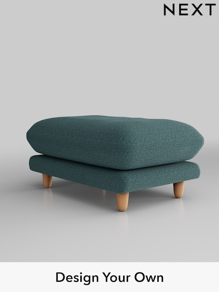 Chunky Chenille/Mid Teal Green Odella (B40533) | £425