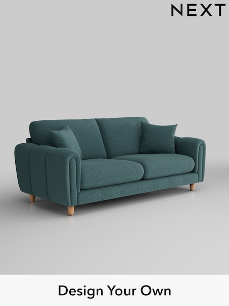 Chunky Chenille/Mid Teal Green Odella (B40533) | £1,375