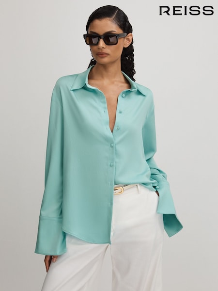 Anna Quan Japanese Satin Shirt (B40714) | £174