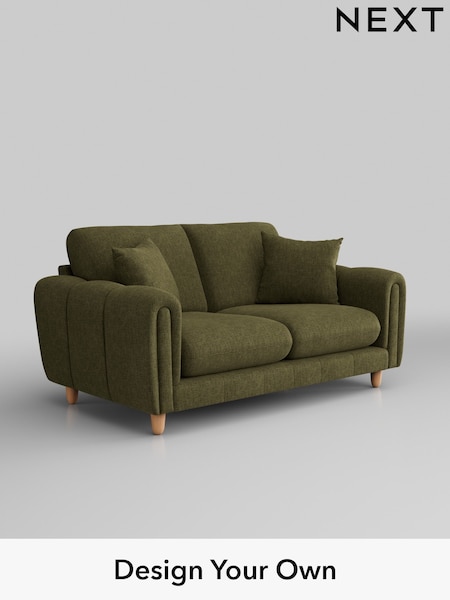 Luxe Chenille Weave/Dark Moss Green Odella (B41164) | £1,375