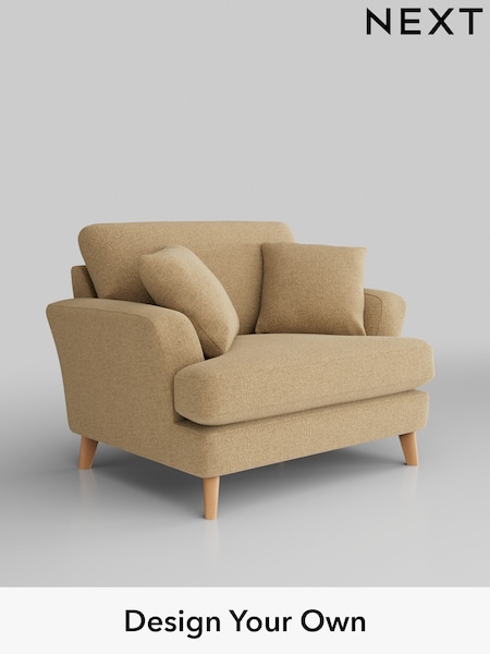 Chunky Chenille/Mid Camel Brown Conway Relaxed Sit (B41281) | £975