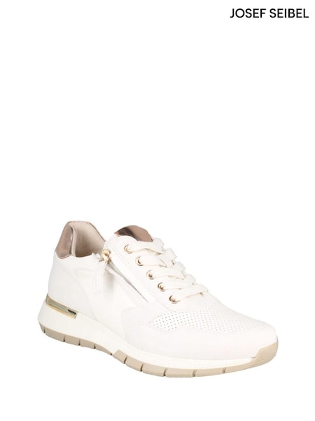 Josef Seibel Emilia 01 White Shoes (B41698) | £99