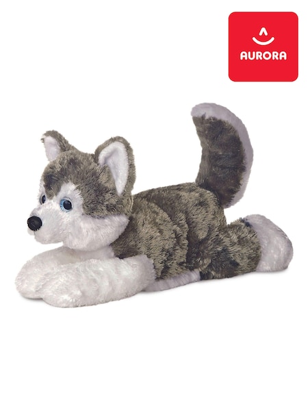 Aurora World Flopsies Husky Shadow Plush Toy (B42230) | £20