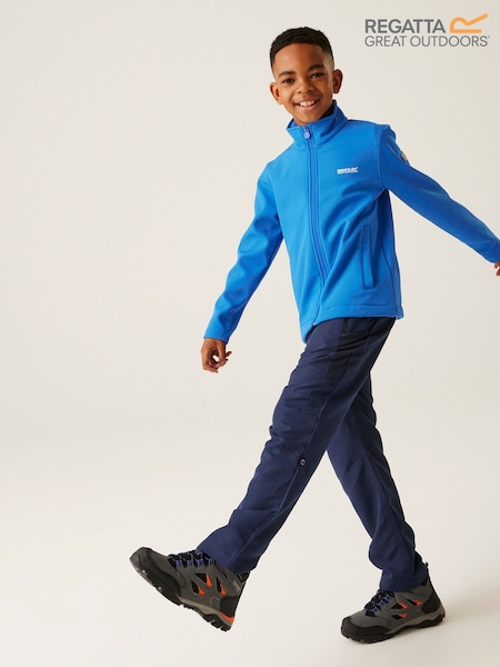 Regatta Blue Junior Cera Softshell Jacket (B42827) | £21