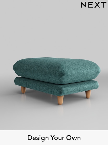 Plush Chenille/Dark Teal Green Odella (B43071) | £425