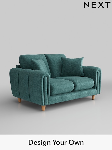 Plush Chenille/Dark Teal Green Odella (B43071) | £1,175