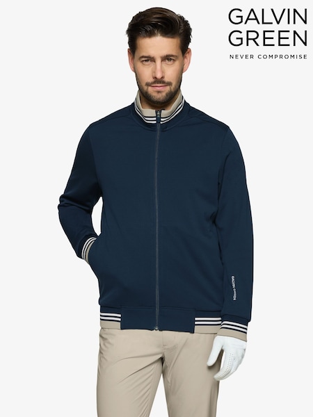 Navy Blue - Regular Galvin Green Daniel Full Zip Golf Jacket