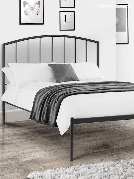 Julian Bowen Anthracite Onyx Metal Bed (B44271) | £145 - £185