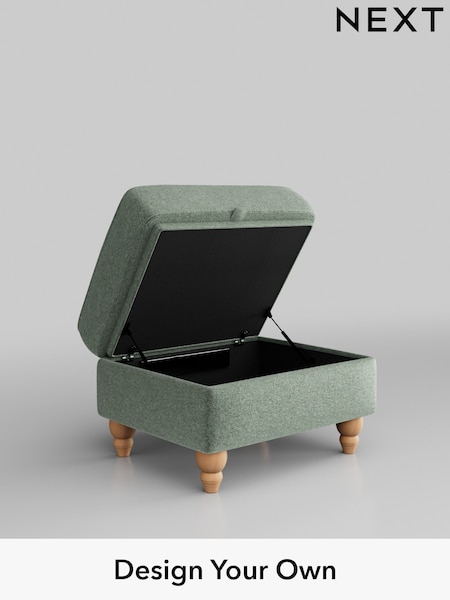 Plush Chenille/Mid Slate Teal Green Ashford Relaxed Sit (B44493) | £499