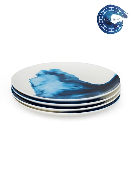 Rick Stein Set of 4 Blue Coves of Cornwall Side Plates (B44584) | £48