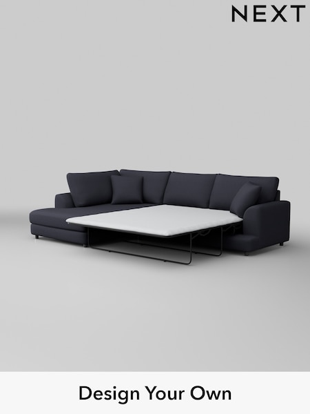 Tweedy Blend Easy Clean/Dark Slate Blue Parker (B44923) | £2,350