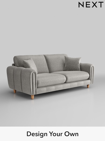 Plush Chenille/Light Grey Odella (B45003) | £1,375