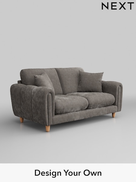 Distressed Velour/French Grey Odella (B45596) | £1,275