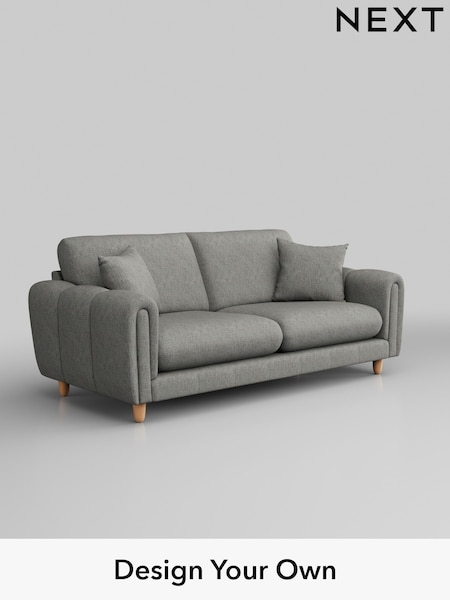 Boucle Weave Easy Clean/Dark Grey Odella (B45739) | £1,275