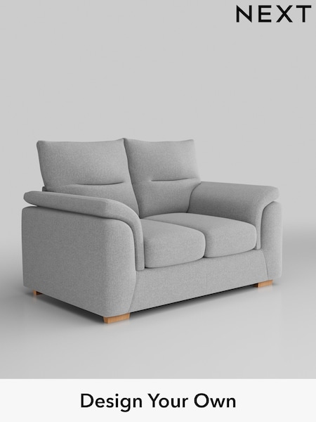 Tweedy Blend Easy Clean/Light Silver Grey Hayden Highback (B45750) | £925
