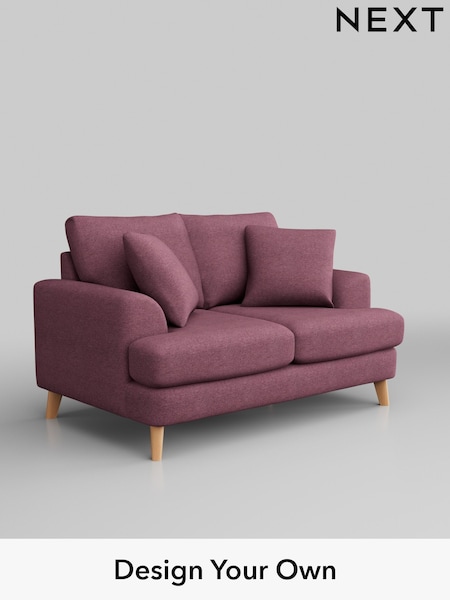 Tweedy Blend Easy Clean/Mid Mulberry Purple Parker (B45917) | £1,050
