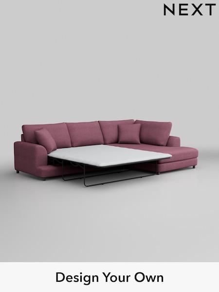 Tweedy Blend Easy Clean/Mid Mulberry Purple Parker (B45917) | £2,350