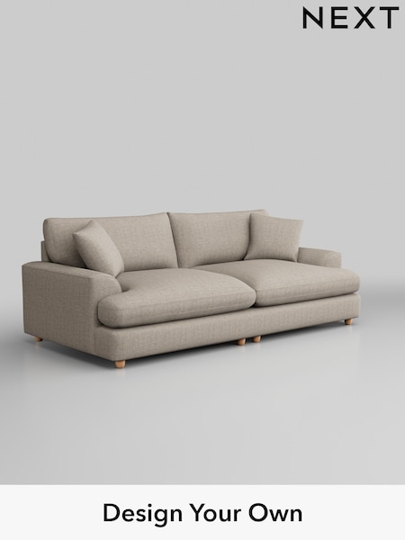 Chunky Weave/Mid Natural Parker Platform Grand Relaxed Sit (B46198) | £1,799