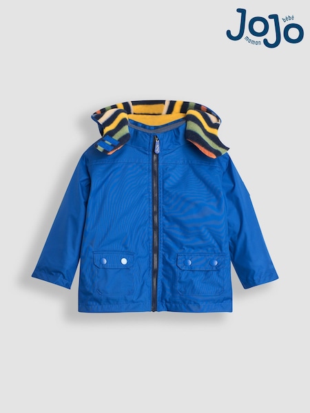 JoJo Maman Bébé Cobalt Blue 4-In-1 Polarfleece Jacket (B46506) | £65.50 - £69.50