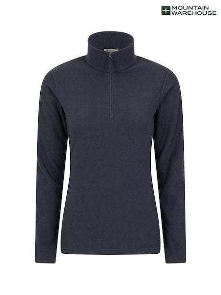Mountain Warehouse Navy Blue Camber Half Zip Fleece (B46577) | £25
