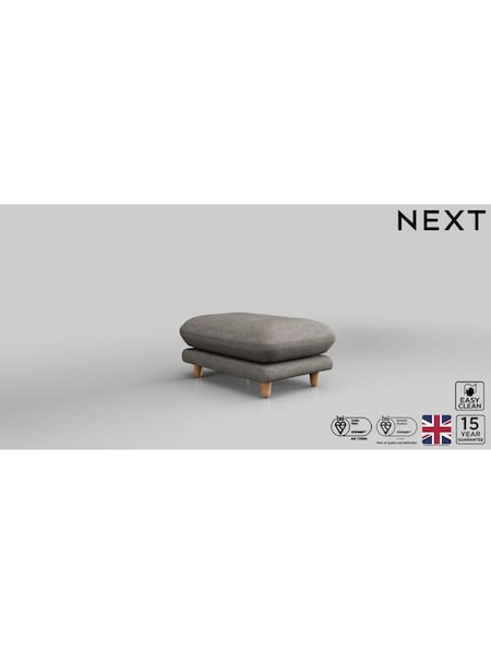 Boucle Weave Easy Clean/Light Dove Grey Odella (B46804) | £375