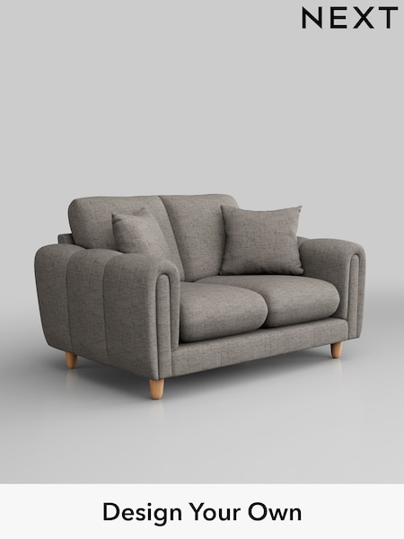 Boucle Weave Easy Clean/Light Dove Grey Odella (B46804) | £1,075