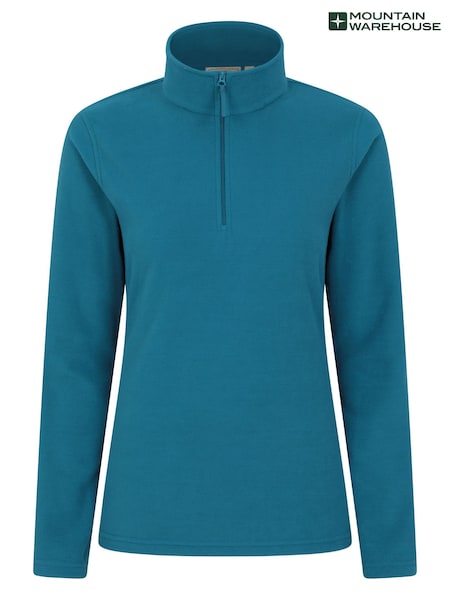 Mountain Warehouse Mid Blue Womens Camber II Fleece (B47280) | £25