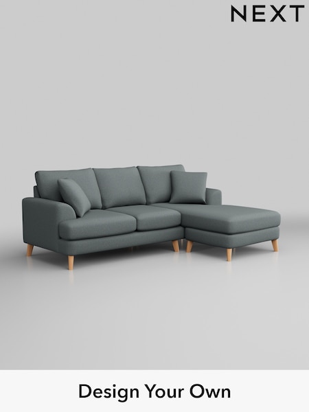 Tweedy Blend Easy Clean/Mid Slate Teal Green Parker (B47366) | £1,650