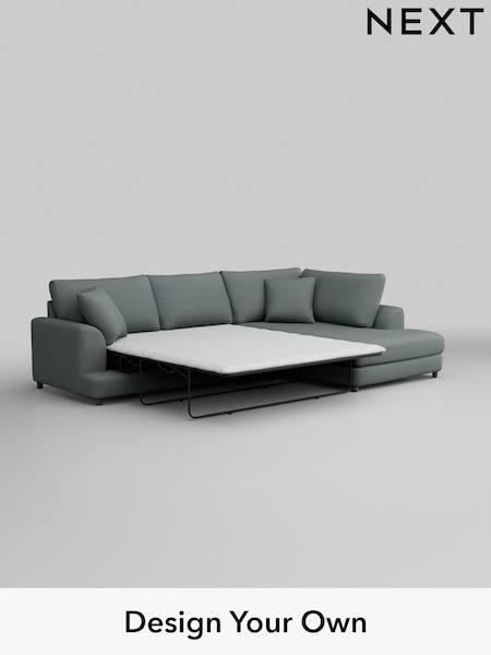 Tweedy Blend Easy Clean/Mid Slate Teal Green Parker (B47366) | £2,350
