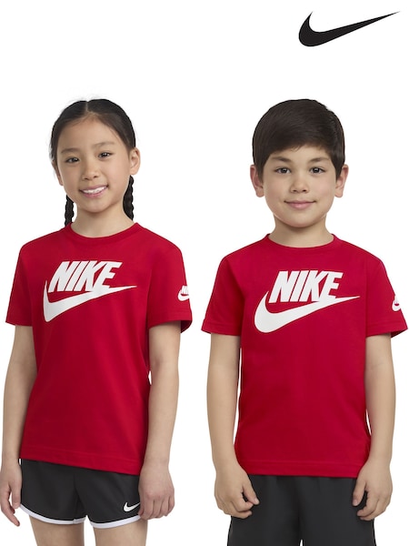 Nike Red Futura Little Kids T-Shirt (B47531) | £16