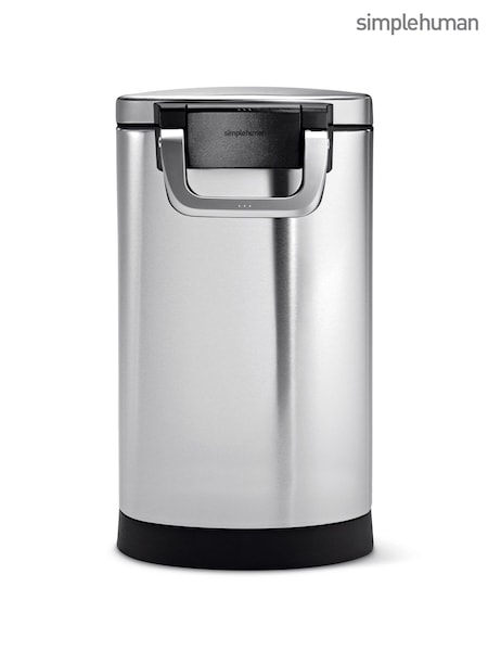 simplehuman Brushed Steel 30L Pet Food Bin (B47737) | £130
