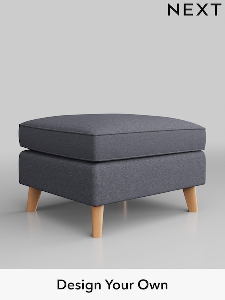 Tweedy Blend Easy Clean/Mid Slate Blue Peyton (B47821) | £425