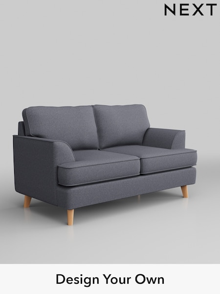 Tweedy Blend Easy Clean/Mid Slate Blue Peyton (B47821) | £775