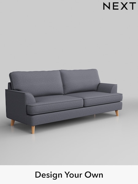 Tweedy Blend Easy Clean/Mid Slate Blue Peyton (B47821) | £1,075